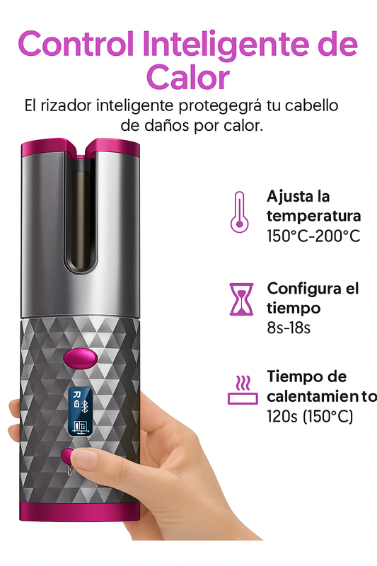 Rizador de pelo Ondulado